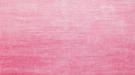 Pink woven fabric texture background with subtle crosshatch pattern and faded vintage effect