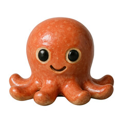 PNG Cute ceramic octopus figurine