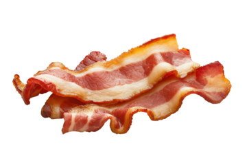 Sizzling bacon cooking technique kitchen food photography indoor close-up culinary art