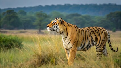 Fototapeta premium tiger in the wild