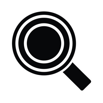 Fototapeta Zoom Lens Icon Vector Flat and Clean Look