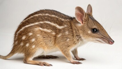 Obraz premium Eastern Barred Bandicoot on studio background