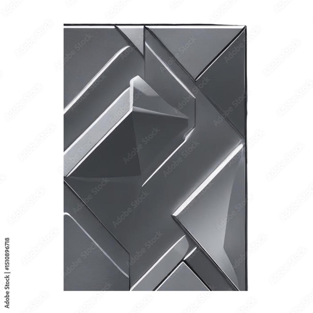 Poster abstract geometric gray background with triangles and sharp lines for modern design and decoration i