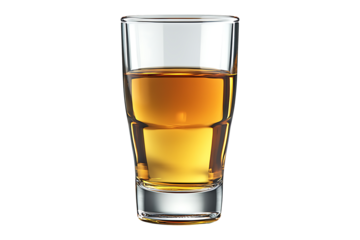 Tequila Shot isolated on transparent background