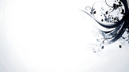 Abstract Swirling Design