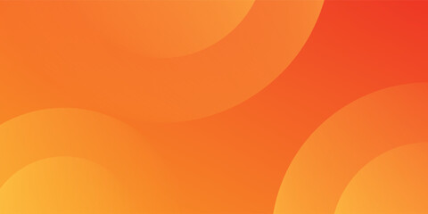 abstract orange circular background. Dynamic sound wave. Design element. Vector illustration