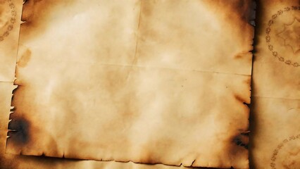 vintage Burnt Paper Texture Background Design
