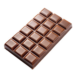 Fototapeta premium Chocolate bar on transparent background