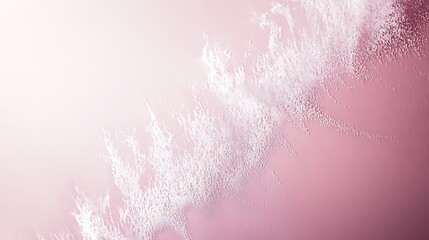 Abstract wave on pink surface
