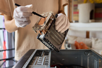 The Precision Maintenance of Computer Components Should Be Done with Proper Care and Attention