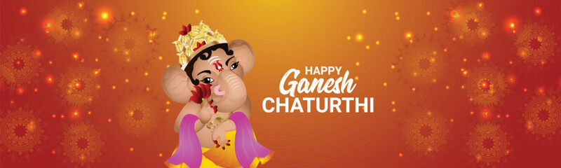 Ganesh chaturthi indian traditional festival background