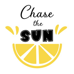 Summer Quote. Summer Vibe. Fruit PNG