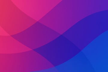 Curved Abstract Background in Pink Purple and Blue Gradient Overlays