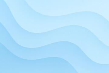 Light Blue Minimal Wavy Gradient Background