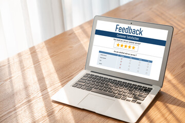 Customer feedback and review analysis by modish computer software for corporate business