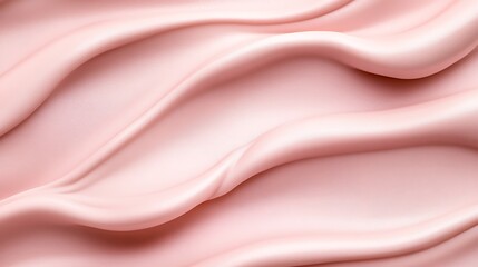 Obraz premium Soft, flowing, pink fabric texture