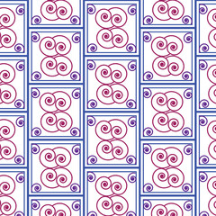 seamless pattern with flowers