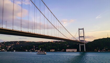 Obraz premium Flat lay of beauty products on marble background