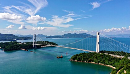 Flat lay of beauty products on marble background