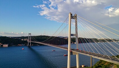 Flat lay of beauty products on marble background