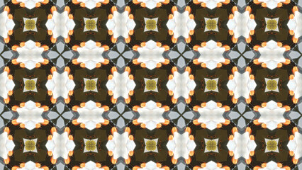 4K coloful kaleidoscope pattern motif design. Abstract wallpaper, colorful Texture.