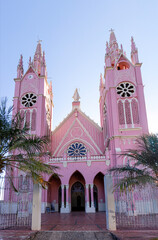 Jericho, Antioquia, Colombia; May 29, 2025 Church of the Sanctuary of St. Laura, also known as the Parish of the Heart of Mary.