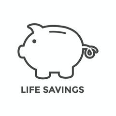 Piggy Bank - Student Loan Debt Forgiveness Icon