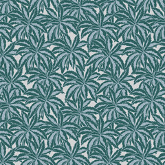 Palm Spring seamless vector pattern
