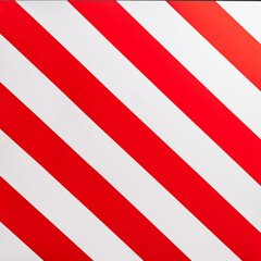 Red and white striped road sign indicating oversized cargo restrictions on highways in a rural area