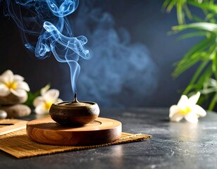 Aromatic incense smoke