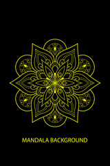 Modern Aesthetic Mandala Design.