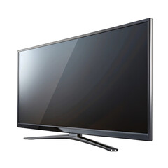 lcd tv monitor isolated