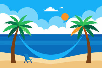 Fototapeta premium tropical beach background