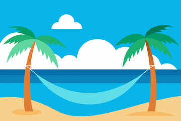 Obraz premium tropical beach background