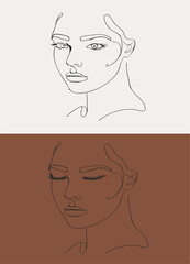 vector illustration of a girl