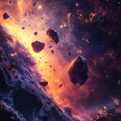 Space pictures, cosmic moments