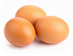 Chicken eggs, studio photos of chicken eggs, natural product