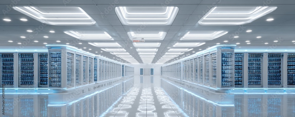 Poster a backup cloud service and 3d rendering are available at the data server rack center