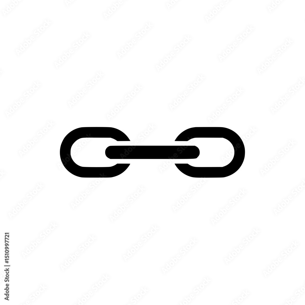 Poster discover the power of chain link connection a symbol of strength unity and secure linking in design 