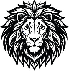 Lion vector art design