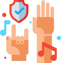 events illustration on a white background   