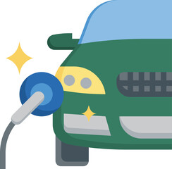 headlight  illustration on a white background   