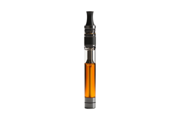 Electronic cigarette isolated on a transparent background