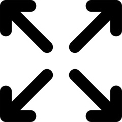 maximize illustration on a white background        