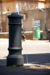 Roman water fountain also called "Er Nasone"
