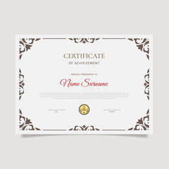 An award certificate is displayed in a light brown frame.