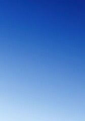 Gradient blue sky