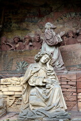 Ölberg-Szene in der Altstadt von Offenburg