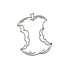 Illustration in hand draw style. Icon, sign, sticker, pin, logo