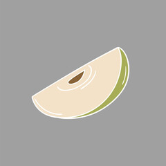 Illustration in hand draw style. Icon, sign, sticker, pin, logo